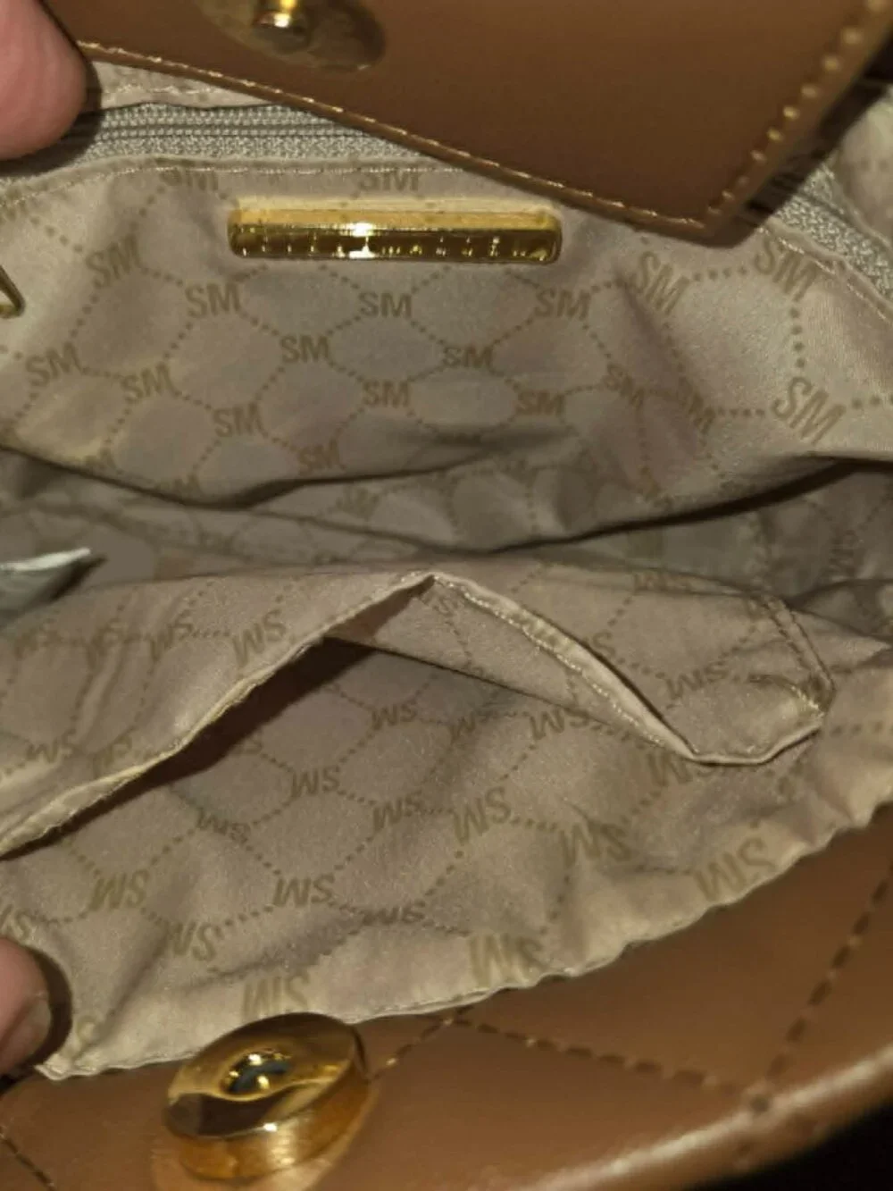 Steve Madden SM Quilted Mini Satchel / Crossbody Bag